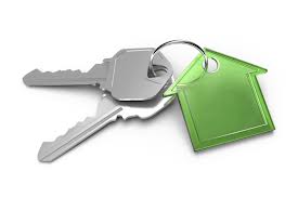 A pair of house keys